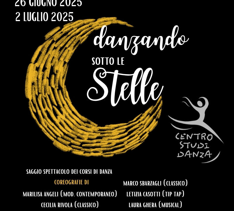 “Danzando sotto le Stelle”, il 26 giugno e il 2 luglio 2025